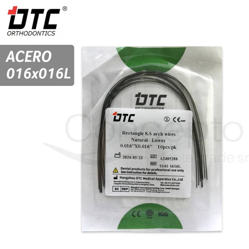 Arco Acero Cuadrado Dtc 16X16 Inferior X 10 Un.