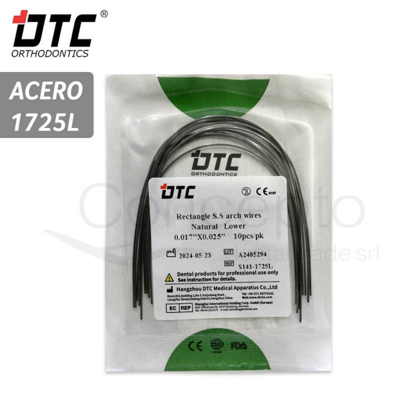Arco Acero Cuadrado Dtc 17X25 Inferior X 10 Un.