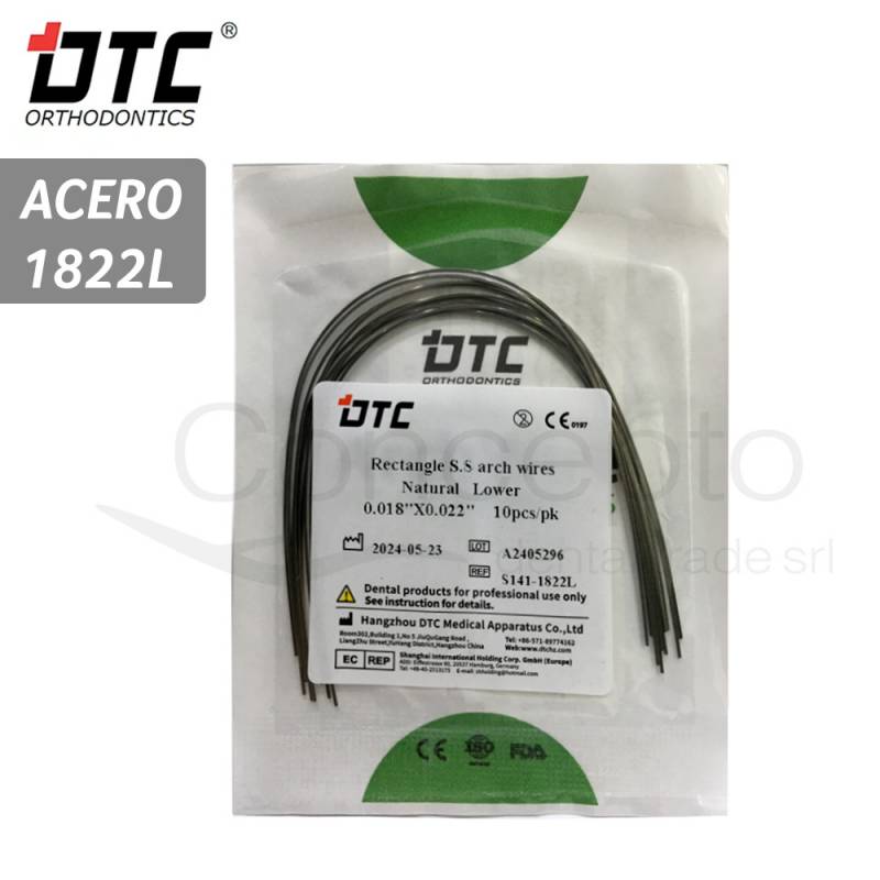 Arco Acero Cuadrado Dtc 18X22 Inferior X 10 Un.