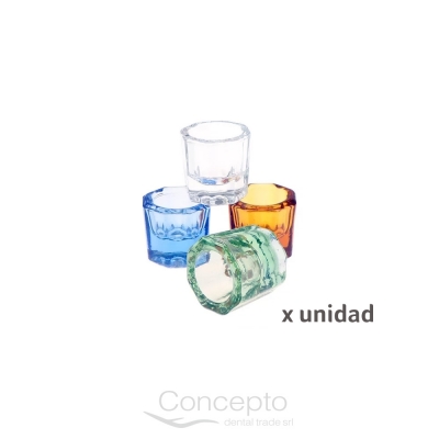 Vaso Dappen De Vidrio Ristea X1 Und.