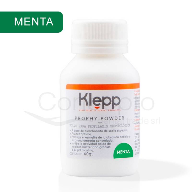 Bicarbonato De Sodio P/Profilaxis Menta X 40Grs. Klepp