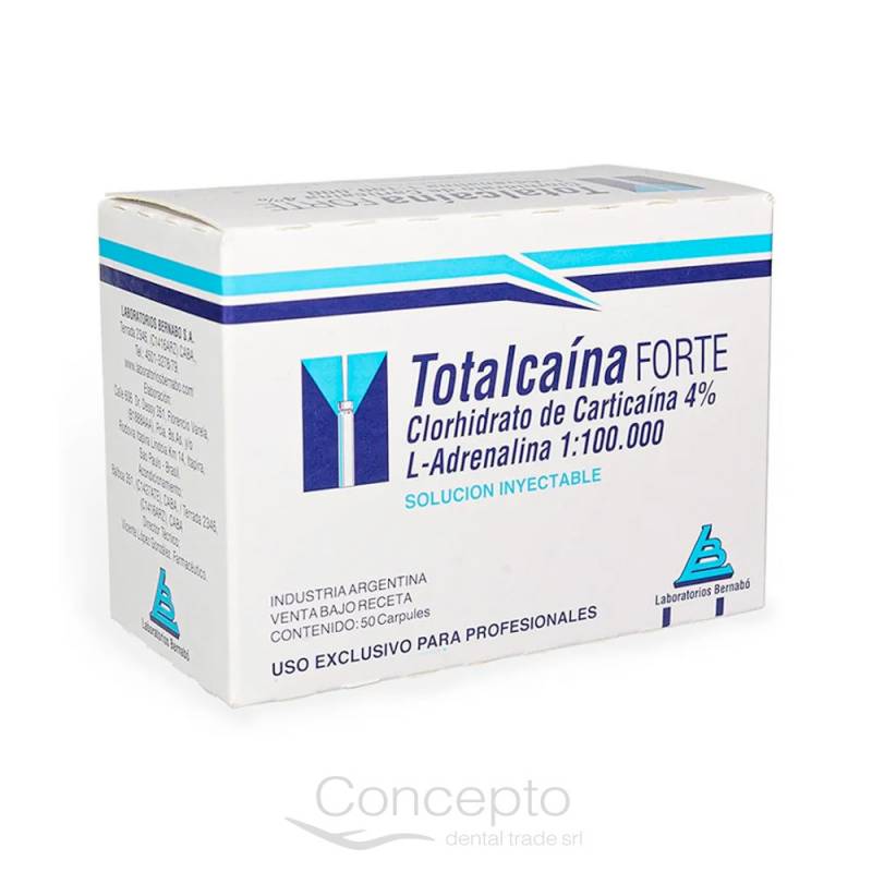 Anestesia Totalcaina Forte  50 Carp