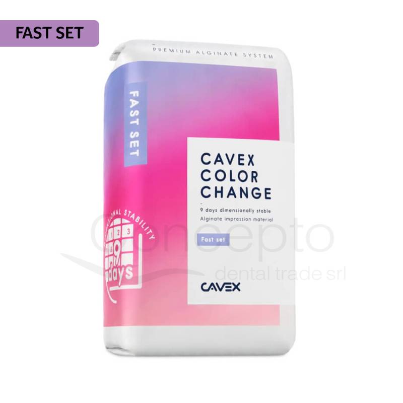 Alginato Cavex Color Change X 500 Grs