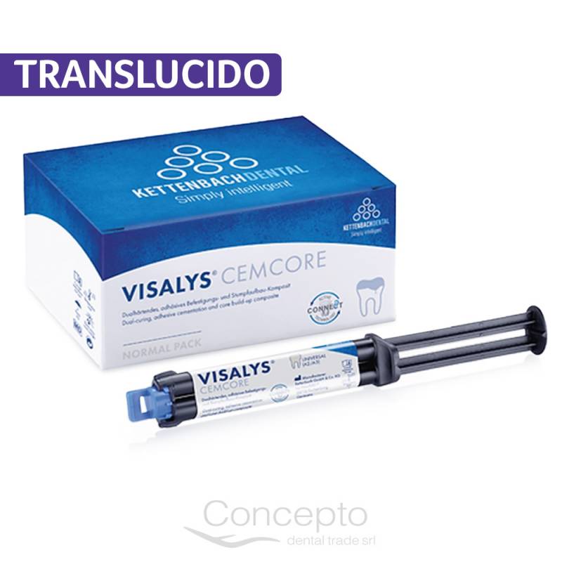 Visalys Cemcore Translucido X 9 Grs + 30 Puntas Kettenbach