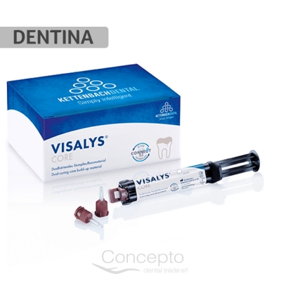 Visalys Core Dentina X 9 Grs. + 30 Puntas Kettenbach