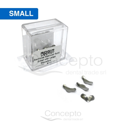 Matriz Rogin Metalicas Contoneadas Small X 50 Uni.