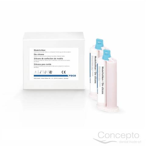 Die Silicone-Model Silicon 2 Cartucho X 50 Ml +20 Pun. Voco