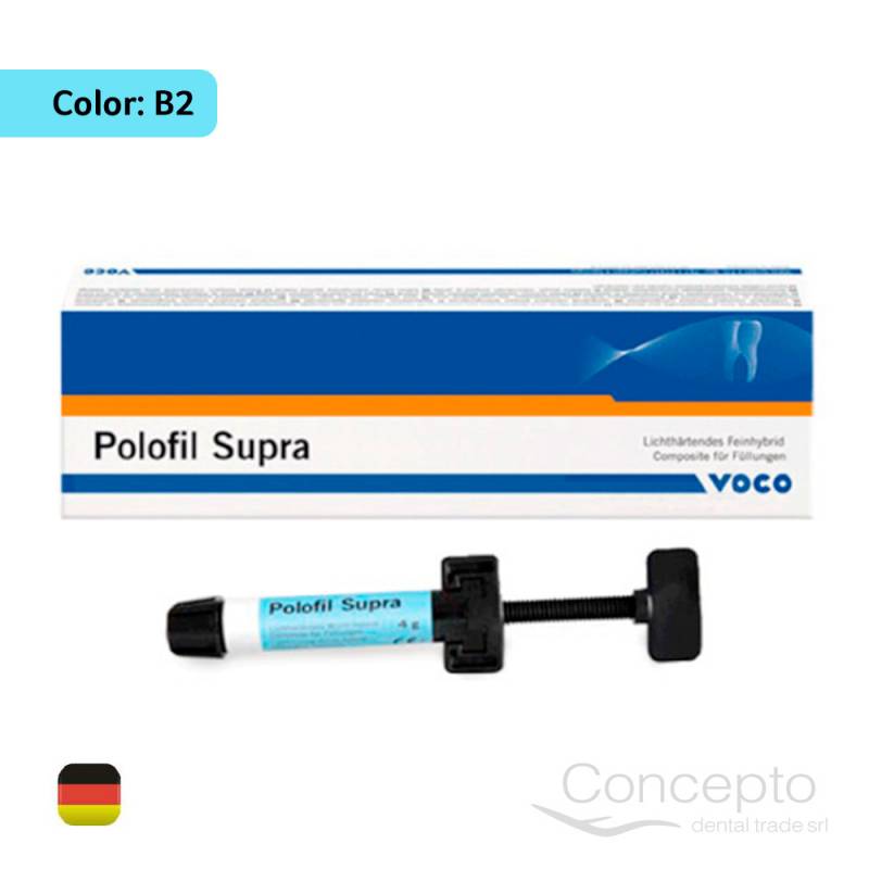 Composite Polofil Supra B2 Jeringa X4 Grs.