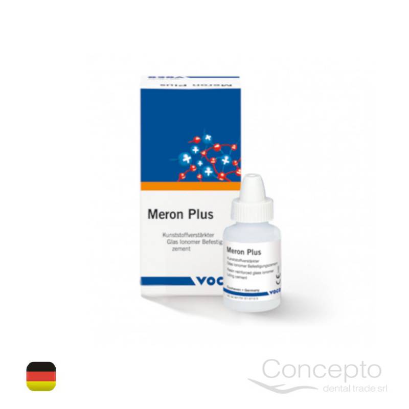 Ionómero Vitreo Cementado + Resina Meron Plus Líquido X10 Ml