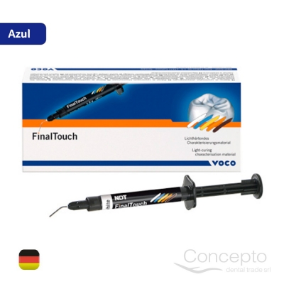 Final Touch Blue Jeringa 1.5 Grs + 10 Canulas Voco