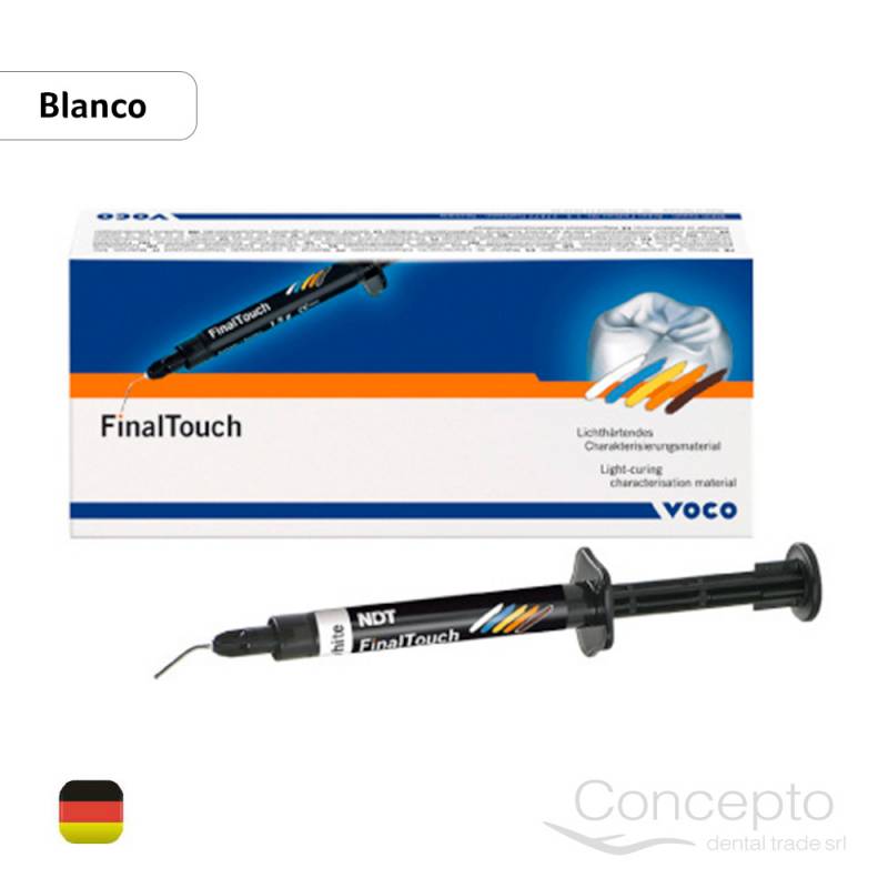 Final Touch White Jeringa 1.5 Grs. + 10 Canulas Voco