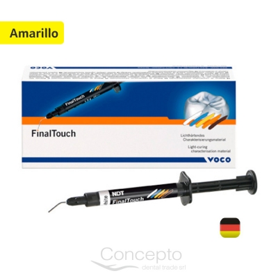 Final Touch Yellow Jeringa 1.5 Ml + 10 Canulas Voco