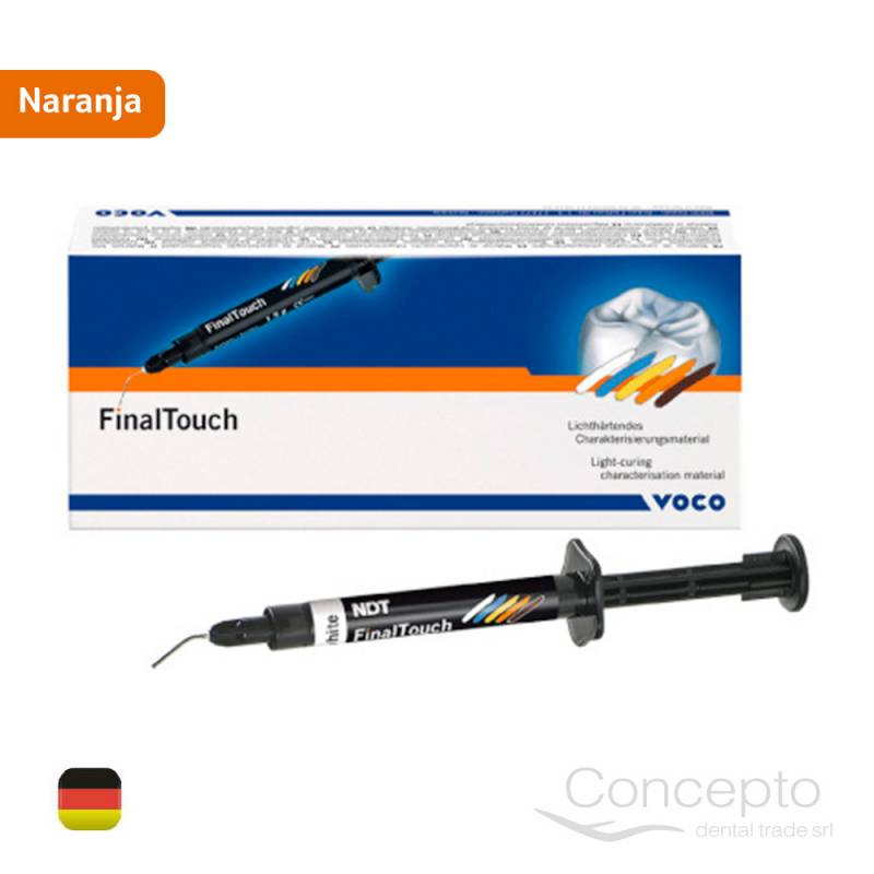 Final Touch Orange Jeringa X 1.5 Grs + 10 Canulas Voco