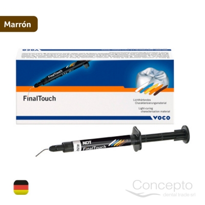 Final Touch Brown Jeringa 1.5 Gr + 10 Canulas Voco