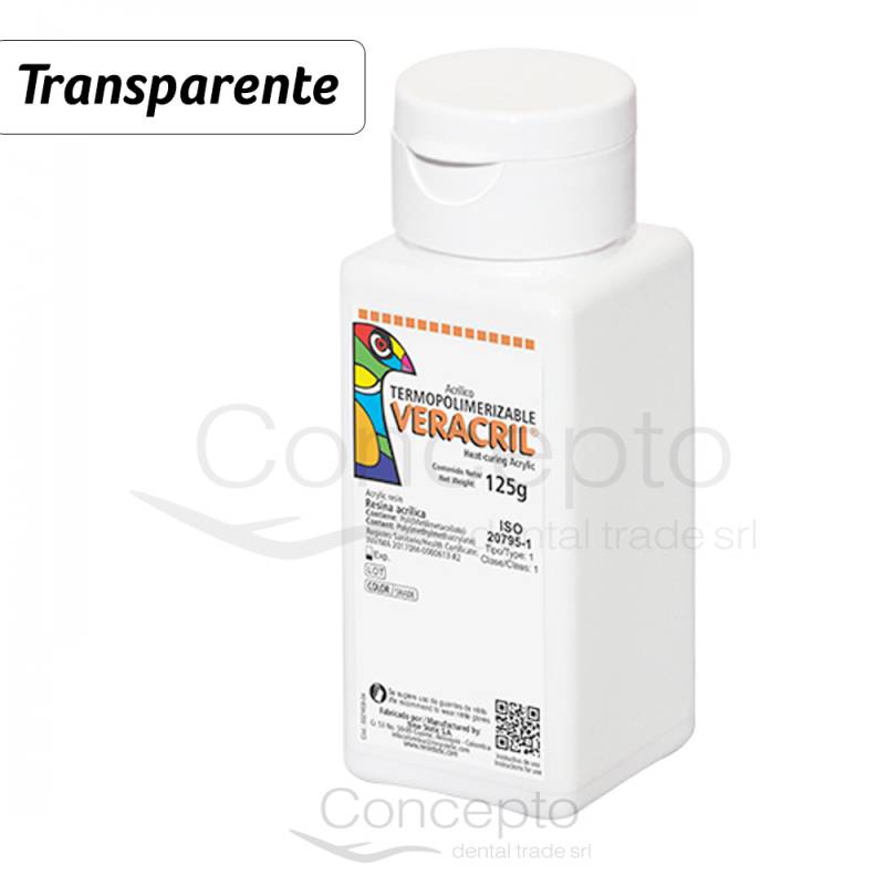 Acrilico Polimero Autocurado Transparente Veracril X 125 Gr.
