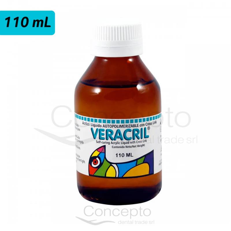 Monomero Liquido Autocurado Veracril X 110 Ml