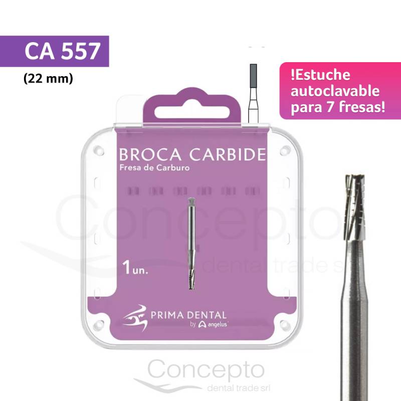 Fresa Ca 557 Estuche Autoclavable Angelus