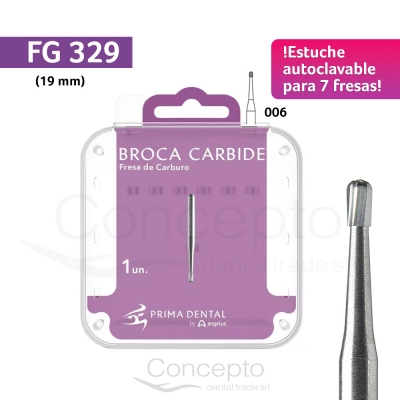 Fresa Fg 329 Estuche Autoclavable Angelus