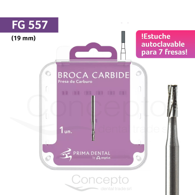 Fresa Fg 557 Estuche Autoclavable Angelus