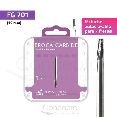 Fresa Fg 701 Estuche Autoclavable Angelus