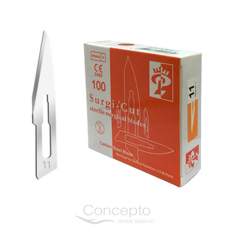 Hoja De Bisturí Paramount Nro.11 X1 Und.