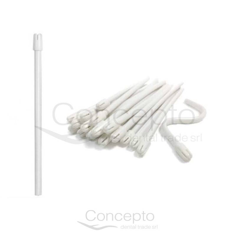 Eyectores Qualident Blancos X 100 Un.