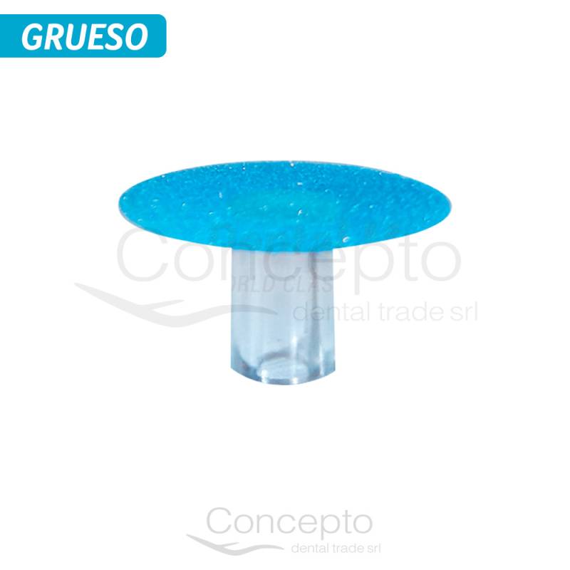 Disco Composnap 12Mm Azul  Grueso X Und.