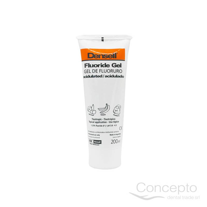 Flúor Gel Acidulado Densell Tutti-Frutti X200Ml
