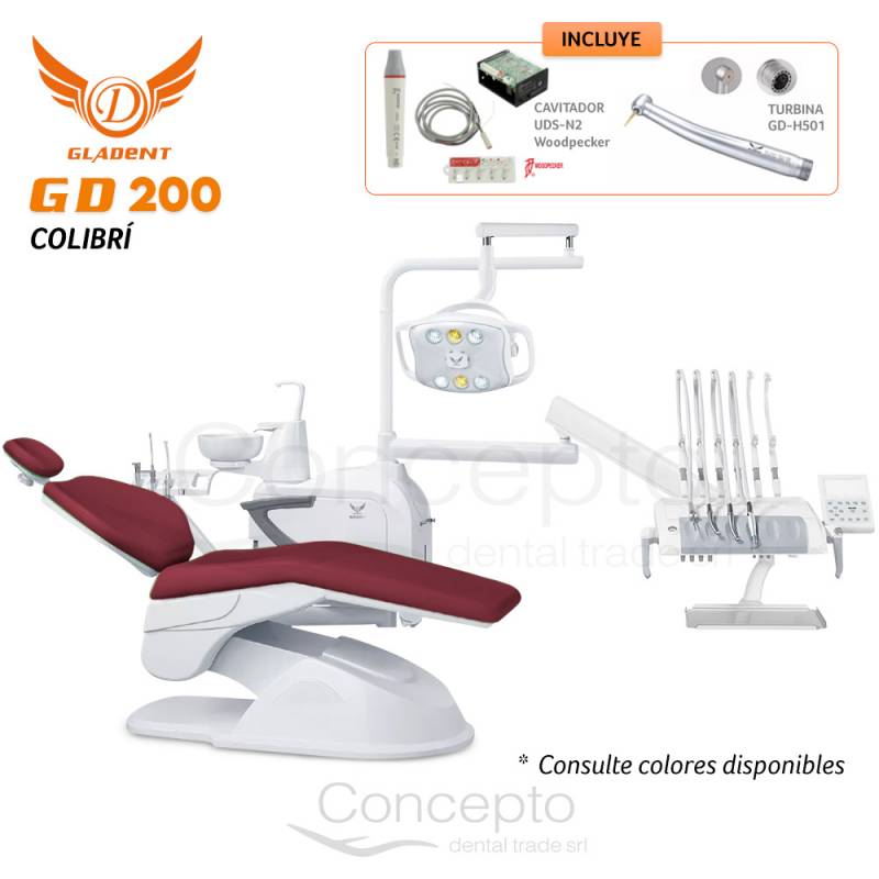 Sillón Gladent Gd-S200 Colibri
