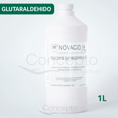 Glutaraldehido Novacid  X 1 L (Laboratorio Novara)