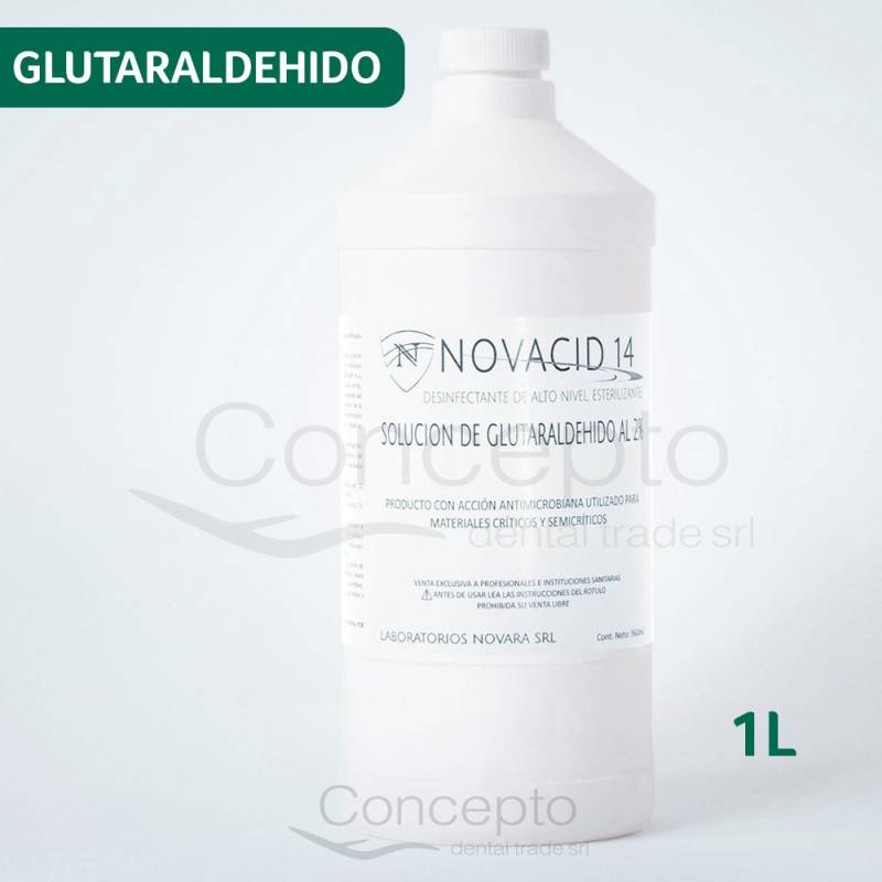 Glutaraldehido Novacid  X 1 L (Laboratorio Novara)