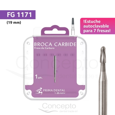 Fresa Fg 1171 Estuche Autoclavable Angelus