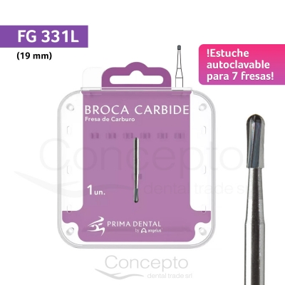 Fresa Fg 331L Estuche Autoclavable Angelus