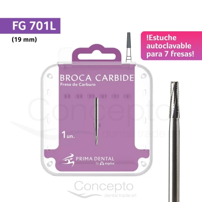 Fresa Fg 701L Estuche Autoclavable Angelus