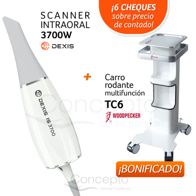 Scanner Arctic  Cs3700 3D Dexis Carestream + Carrito
