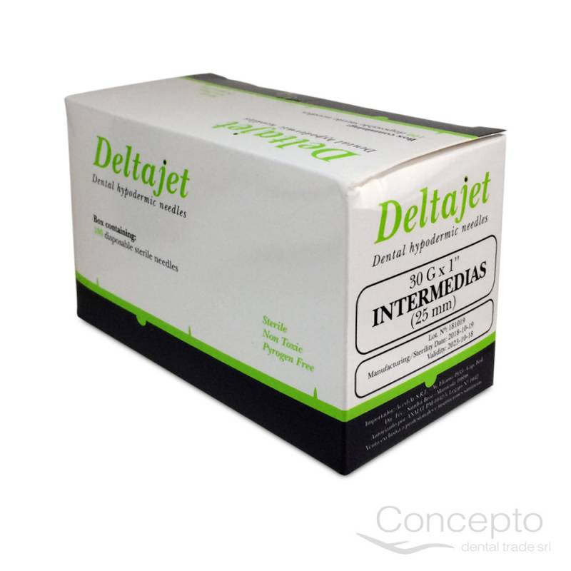 Aguja Deltajet Intermedias X100 Und.