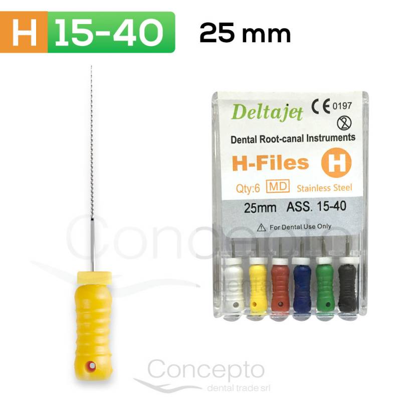 Limas Hedstroem Deltajet 15-40 X 25Mm