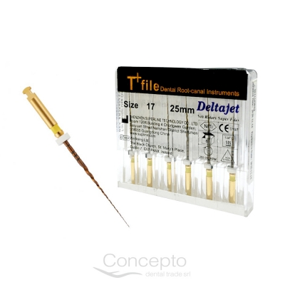 Limas T+ File Gold Mecanizadas # 17 X 25M