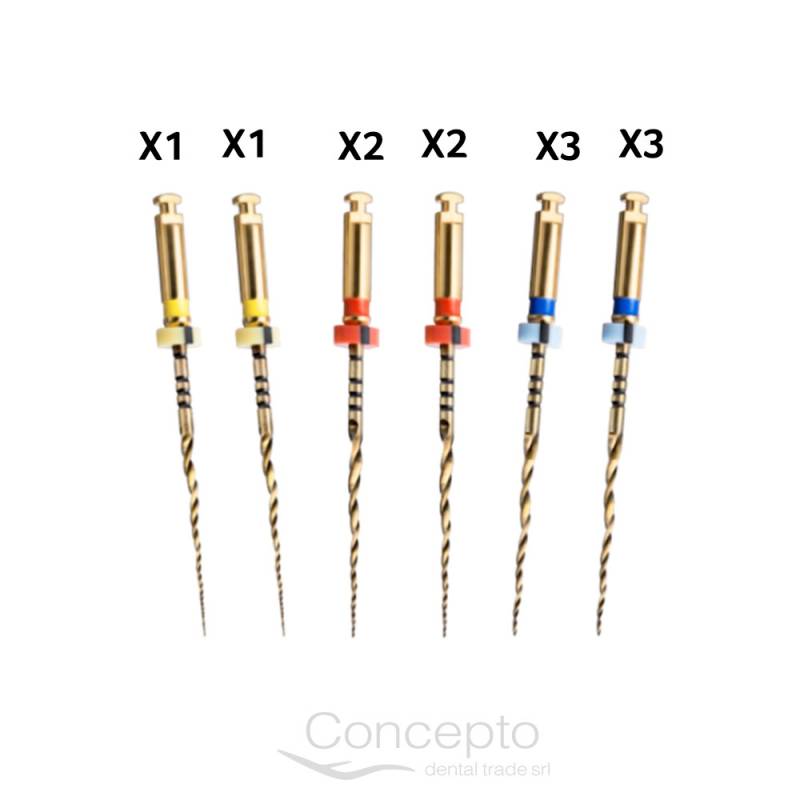 Limas Ar + File Gold # X1-X3 Deltajet X 25M