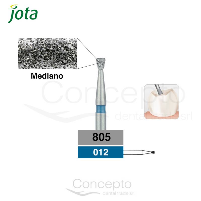 Piedra Diamante Cono Invertido Grano Medio Jota X1 Und.