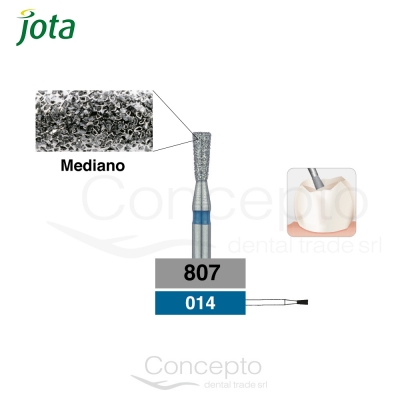 Piedra Diamante Cono Invertido Larg Grano Medio Jota X1 Und.