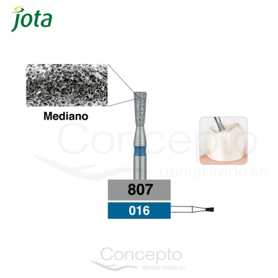 Piedra Diamante Cono Invertido Larg Grano Medio Jota X1 Und.