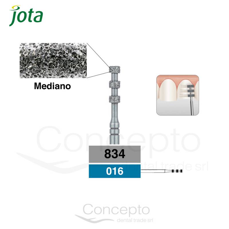 Piedra Diamante 3 Anillos Grano Medio Jota X1 Und.