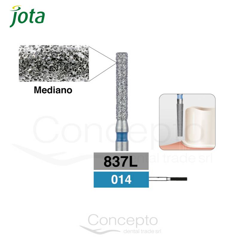 Piedra Diamante Cilíndrica Grano Medio Jota X1 Und.