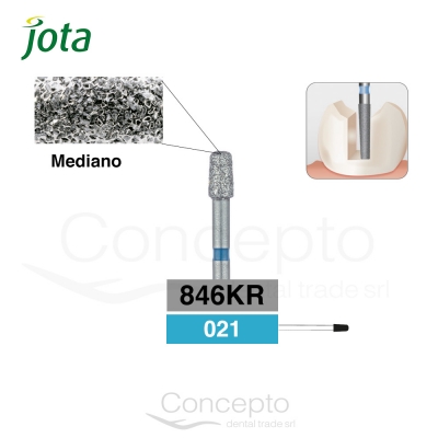 Piedra Diamante Troncocónica Corta P/Redonda Jota X1 Und.