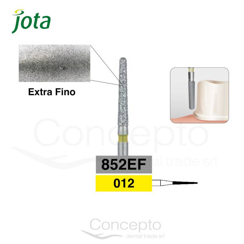 Piedra Diamante Troncocónica L P/Redonda G/Exfi Jota X1 Und.