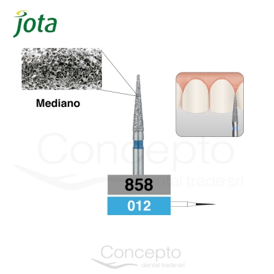 Piedra Diamante Troncocónica Aguja Jota X1 Und.