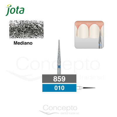 Piedra Diamante Troncoconica Aguja 859-010 X 1 Un.  