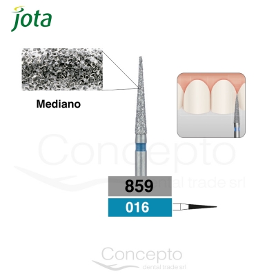 Piedra Diamante Jota Troncoconica Aguja 859-016