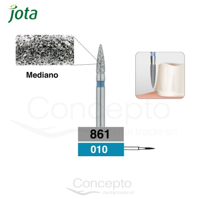 Piedra Diamante Tipo Bala Jota X1 Und.